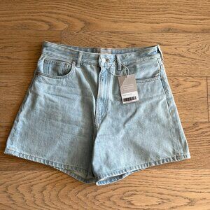 Everlane A-Line Denim Shorts